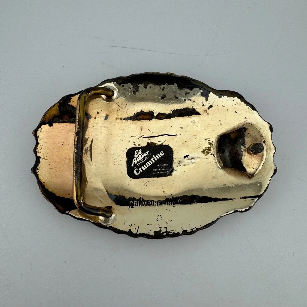 Crumrine belt buckle
